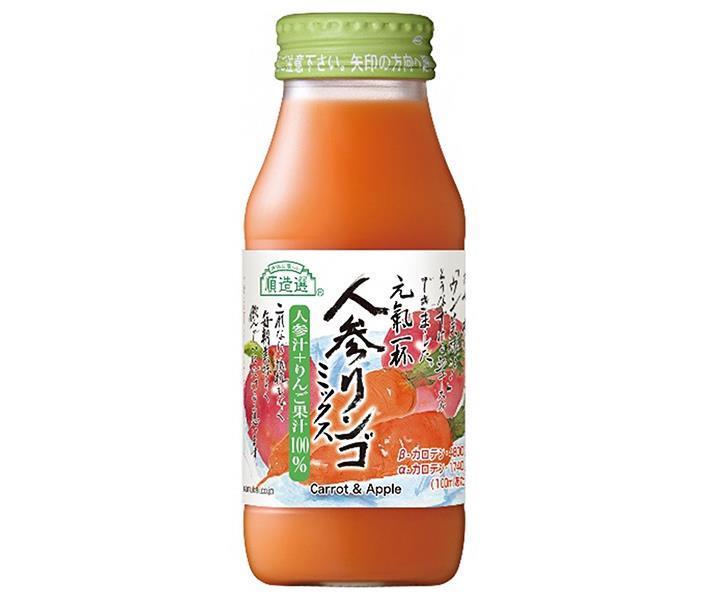 Marukai Junzo Selection Carrot and Apple Mix, 180ml Bottle x 20 Bottles [Ships from Japan] 
