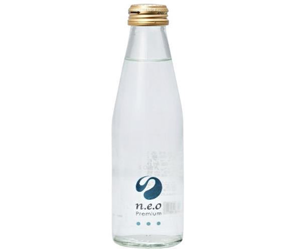 友桝飲料 n.e.o(ネオ) プレミアム ソーダ 200ml瓶×24本入【日本出荷】