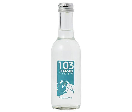 Tomomasu Drinks 103 (Tenzan) Cider, 250ml Bottles x 24 [Ships from Japan] 