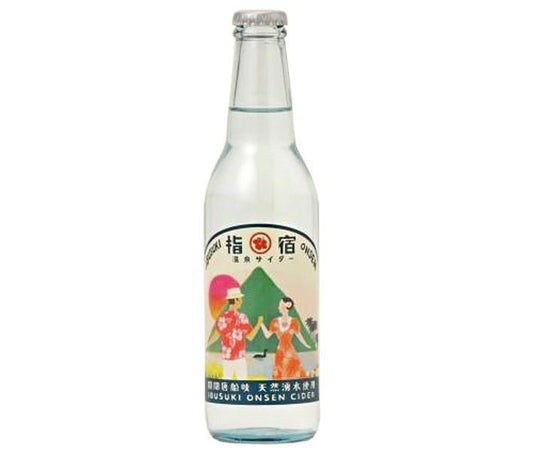 Tomomasu Drinks Ibusuki Onsen Cider, 330ml Bottles x 24 [Ships from Japan] 