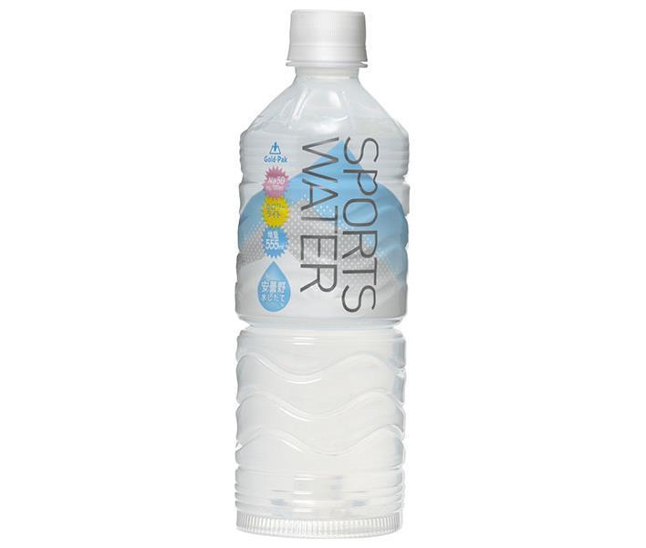 Gold Pack Sports Water, 555ml PET Bottles x 24 [Ships from Japan] 