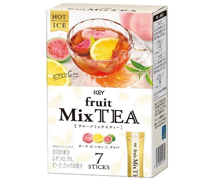 Key Coffee Fruit Mix Tea (12g x 7 packs) x 4 boxes [Ships from Japan] 