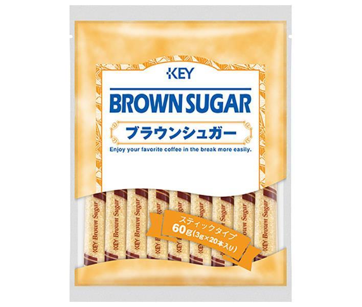Key Coffee Brown Sugar Stick Type (3g x 20P) x 30 bags [Shipped in Japan]