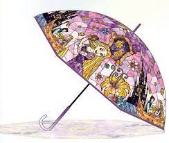 Disney & Sanrio Stained Glass Long Umbrella