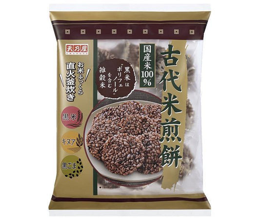 Amanoya Ancient Rice Rice Crackers 10 pieces x 12 bags [shipped in Japan]