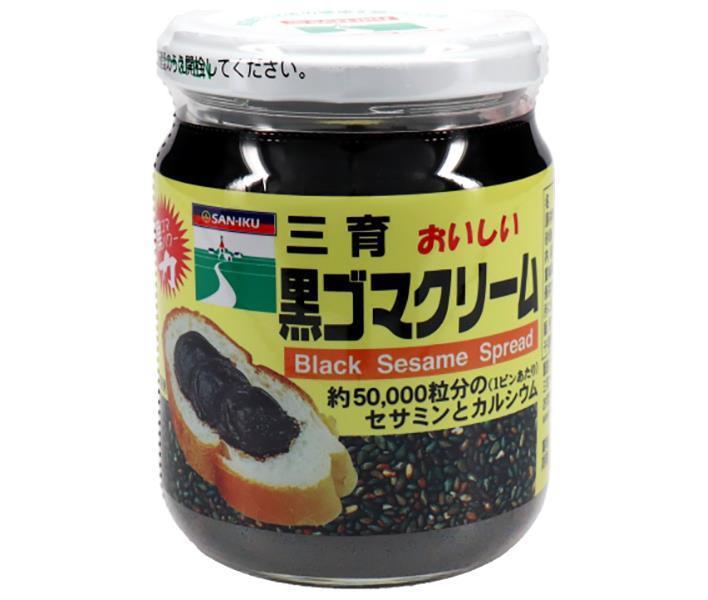 Saniku Foods Black Sesame Cream (Large) 190g bottle x 12 (6 x 2) pieces [Shipped in Japan]
