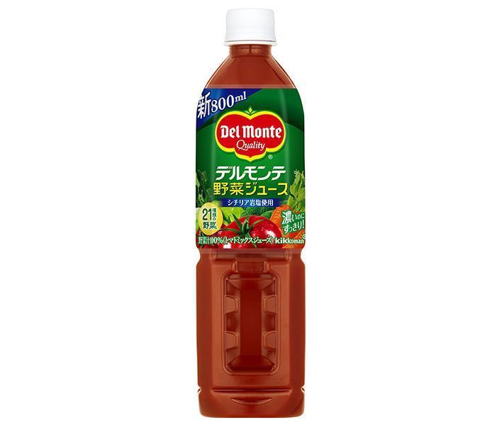Del Monte Vegetable Juice, 800ml PET Bottles x 15 [Ships from Japan] 