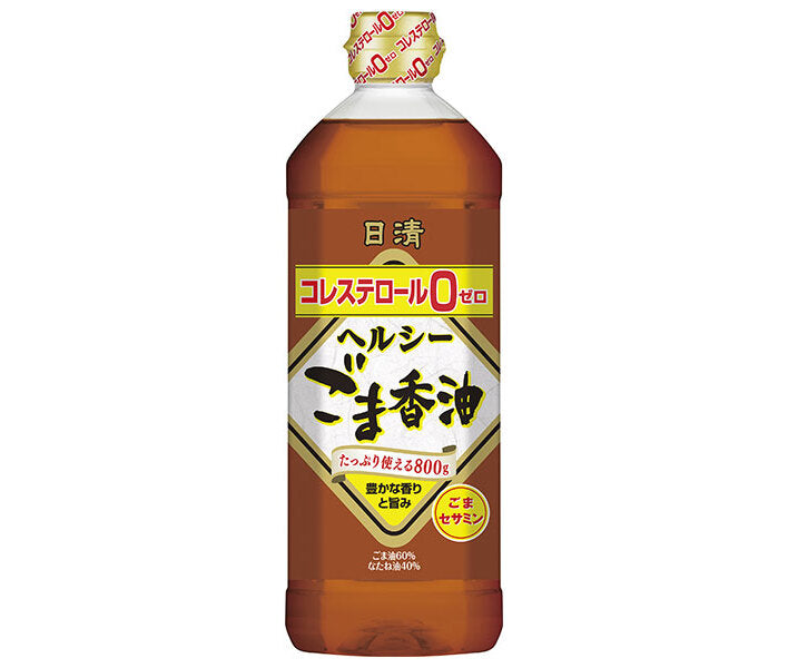 Nissin Oillio Nissin Healthy Sesame Oil, 800g x 8 bottles [Ships from Japan] 