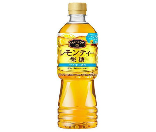 ポッカサッポロ マブロック レモンティー微糖 525mlペットボトル×24本入【日本出荷】