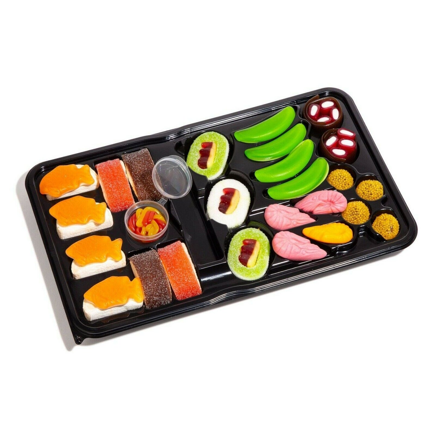 Candy Sushi Bento Box with 6 Kinds of Sushi Rolls and Garnishes　すしキャンディ