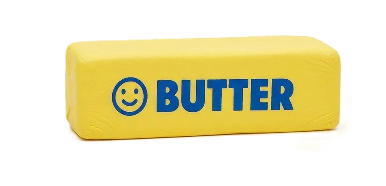 Butter Squishy  Medium (13.5cm) / バター・スクイーズ（中サイズ）