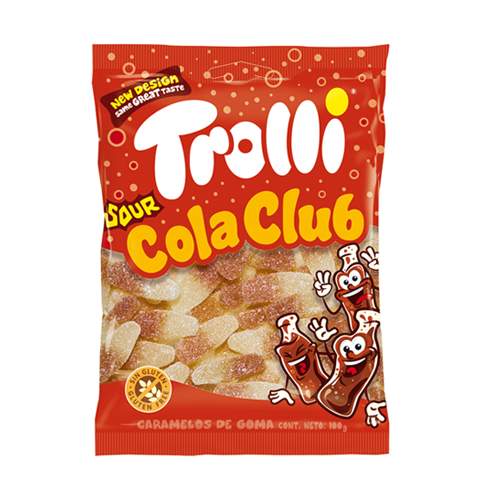 Trolli Sour Cola Club Gummy 100g  / トローリ サワーコーラクラブグミ