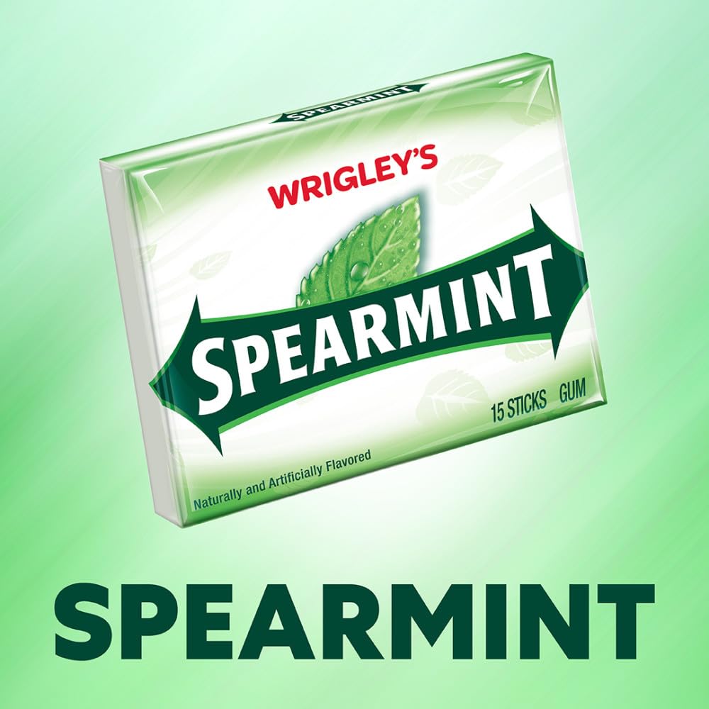 Wrigley’s Spearmint – 15 Sticks / リグレー スペアミント ガム 15本入り
