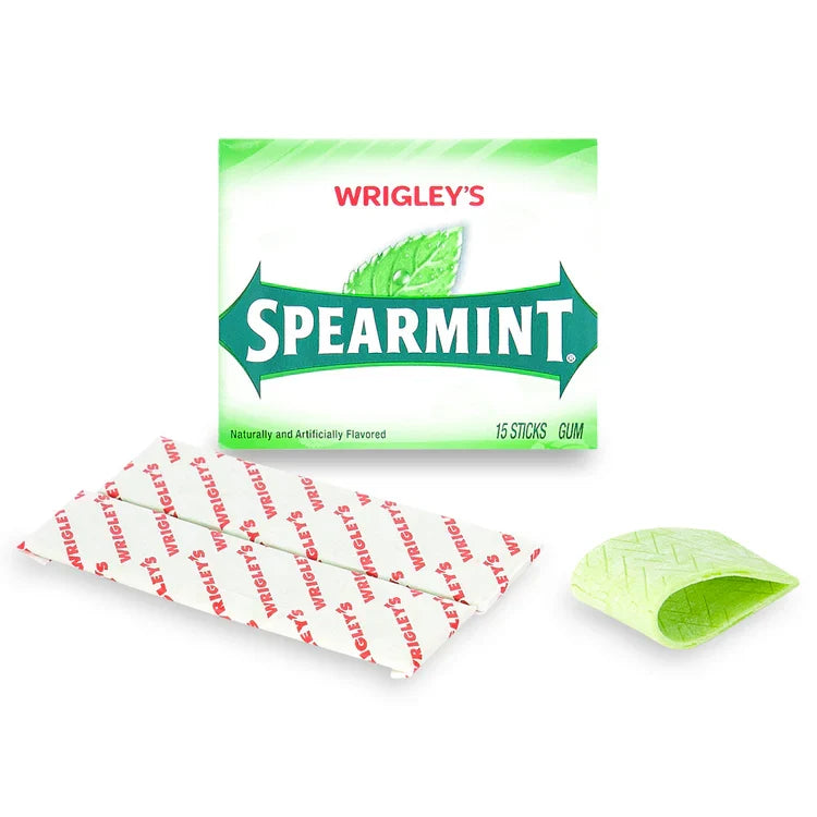 Wrigley’s Spearmint – 15 Sticks / リグレー スペアミント ガム 15本入り