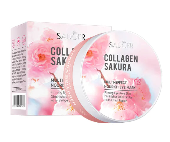 Collagen Eye Mask - Hydrating Under-Eye Patches for Puffiness and Dark Circles (80g)