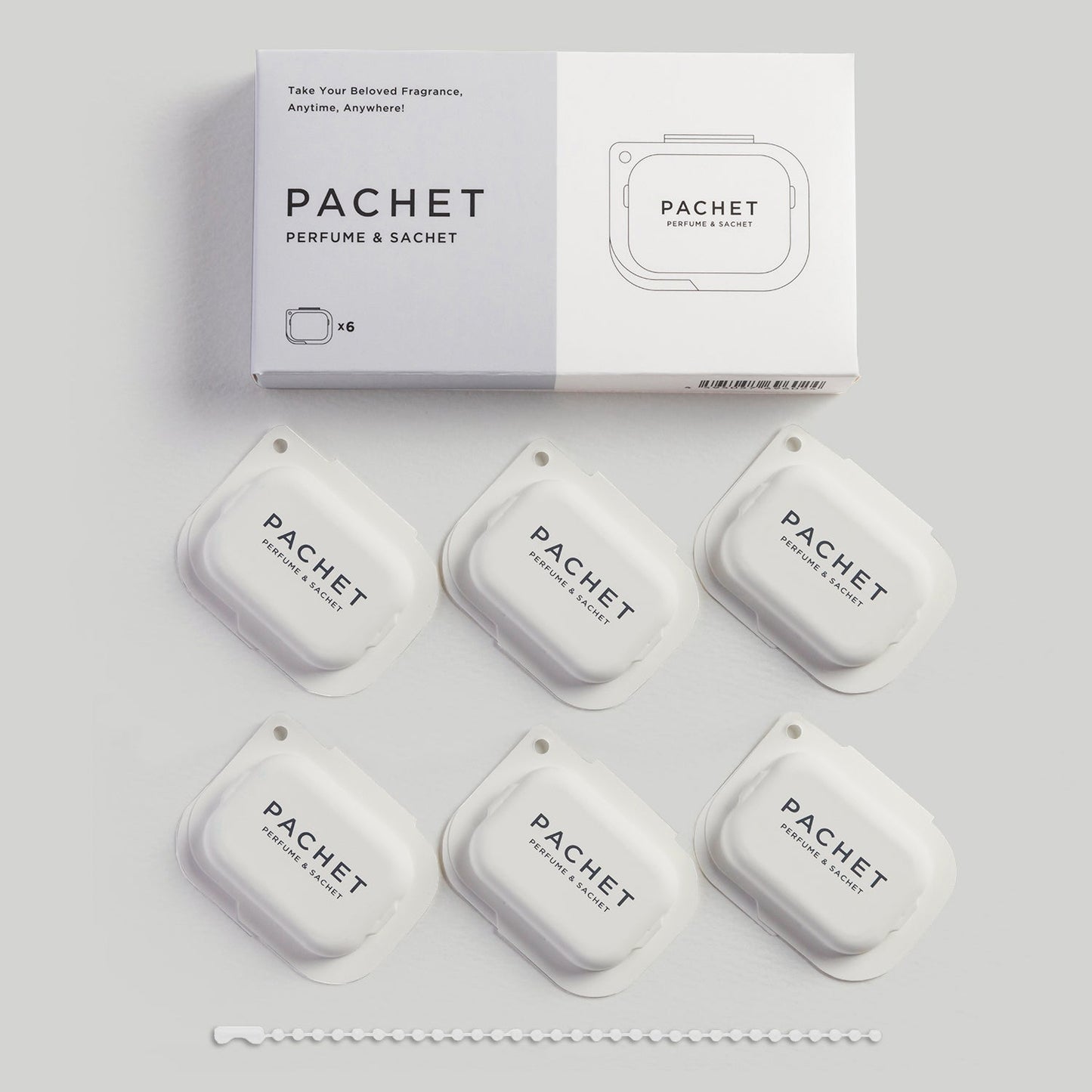 PACHET #WHITE - 6pcs