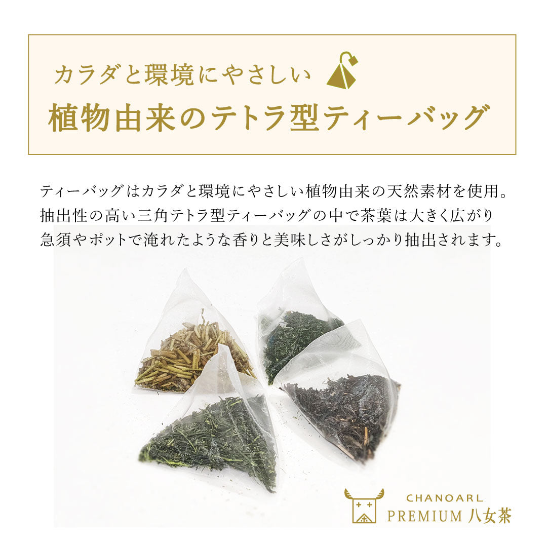 CHANOARL プレミアム八女茶「玉露焙じ茶」ティーバッグ