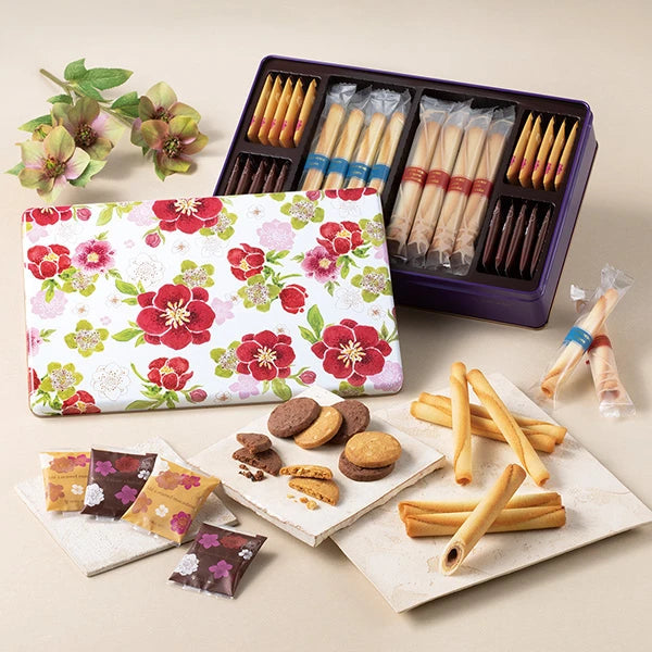 YOKUMOKU [36 pieces of 4 types] Kadu, Du, Rigai - Seasonal gifts for Ika's heartfelt gifts